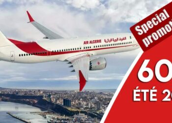 Promo Air Algérie : des billets à moitié prix pour l'été 2025