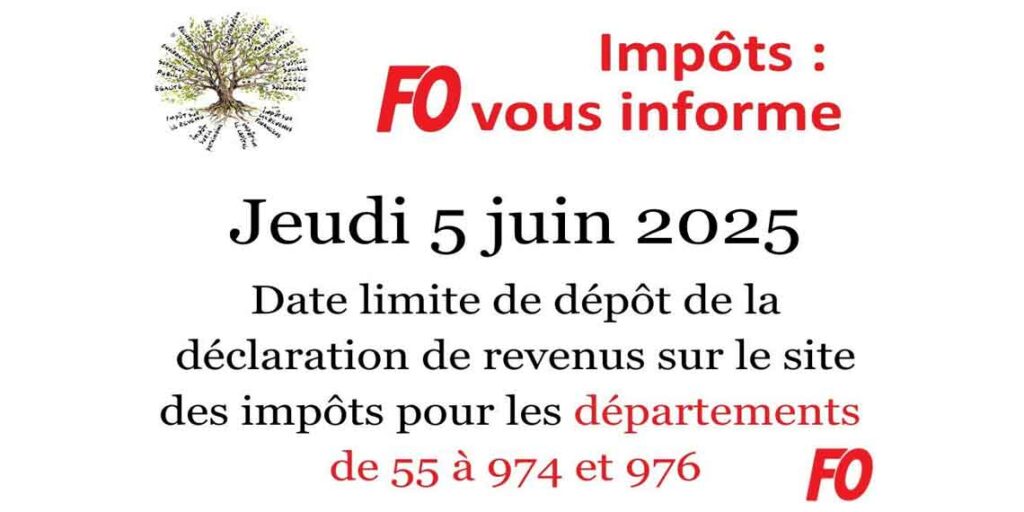 Déclaration d'impôts 2025