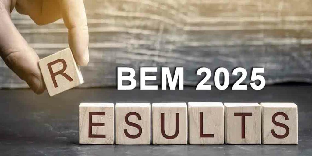 comment consulter les résultats du BEM 2025
