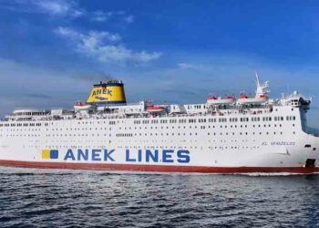 Le nouveau navire d'Algérie Ferries immobilisé au port d'Alicante