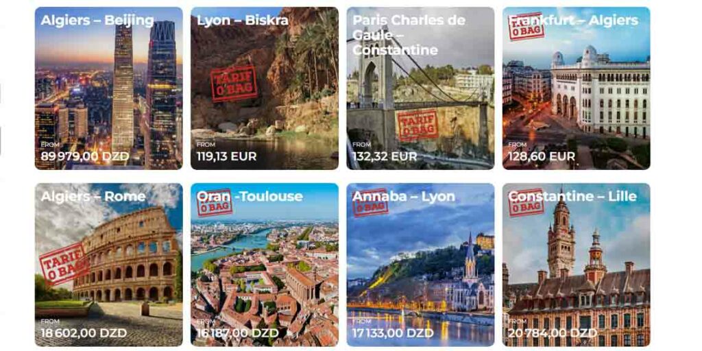 Promo Air Algérie
