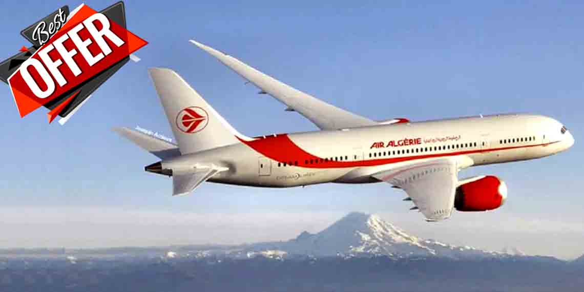 Promo Air Algérie : billets à prix cassés vers plusieurs destinations