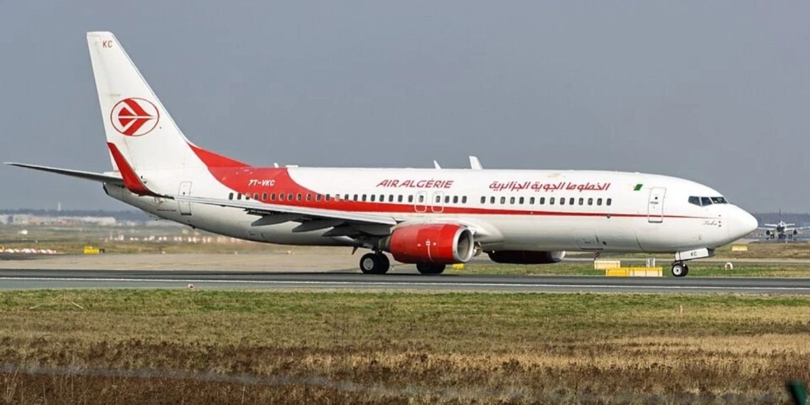 Avion de la compagnie Air Algérie photographié à l'aéroport de Francfort en 2026.