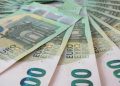 Billets de 100 euros représentant la monnaie européenne